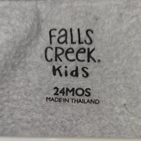 Falls Creek Gray and Blue Flowers And Rainbows Set Sizes 24 & 18 Months LOT K - Picture 2 of 5